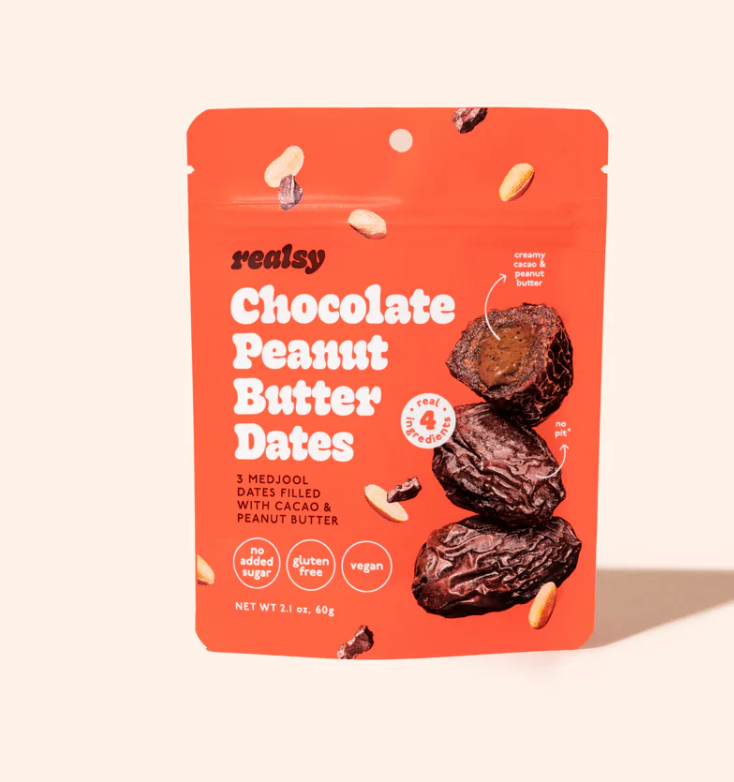 Realsy Chocolate Peanut Butter Dates