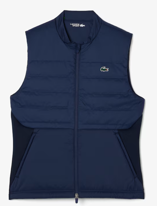 Lacoste STRETCH BREATHABLE WATERPROOF PADDED GOLF VEST (BH2684)