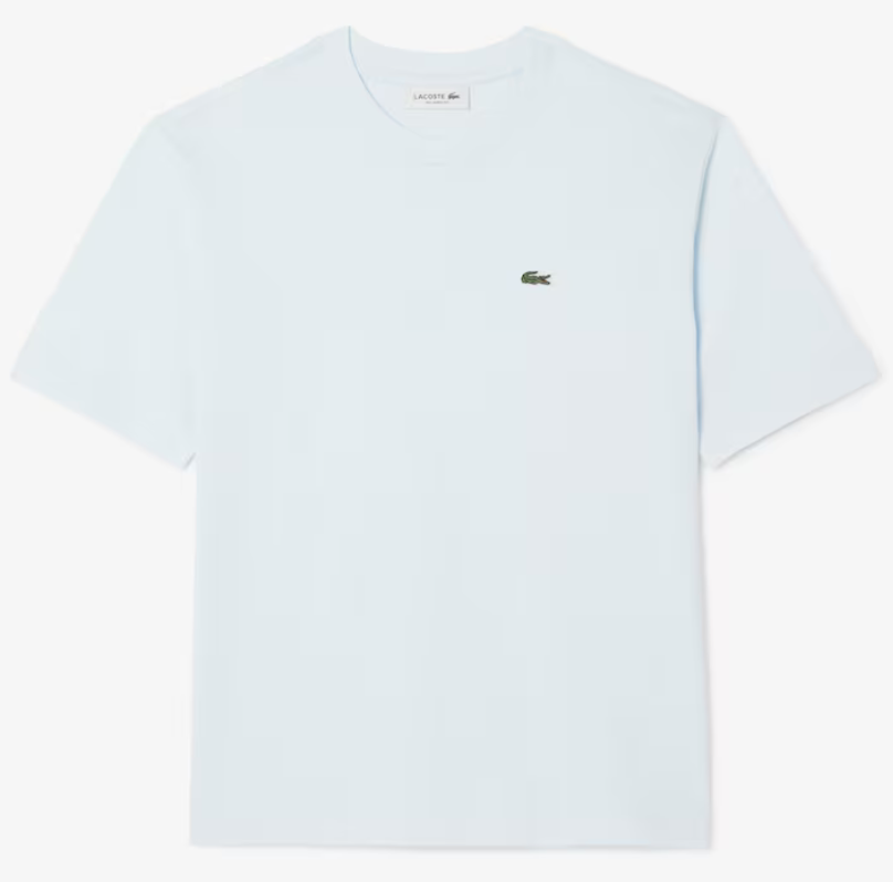 Relaxed Fit Soft Cotton T-shirt (TF721500T01) - Light Blue