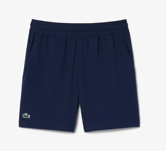Lacoste Ultra Dry Stretch Tennis Shorts Navy (6 inch seam) GH9961 51 166